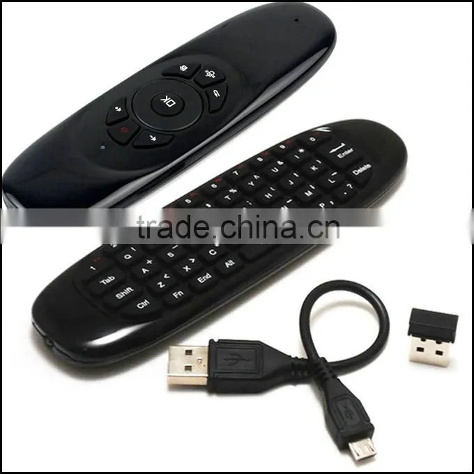 2.4G Gyroscope Factory C120 2.4G Remote Control Wireless Air Mouse For TV Box and Computer