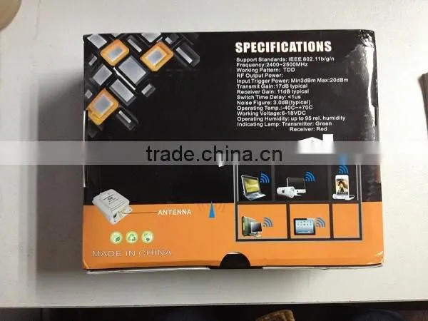 Made in China wireless coverage and throughput , 5Watt Wifi repeater Access