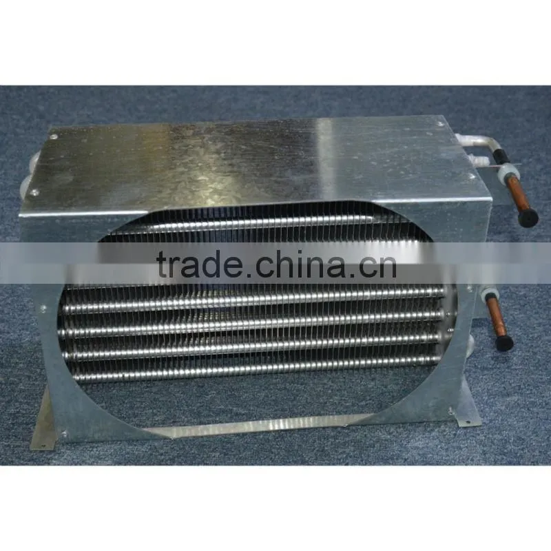 Refrigeration copper tube Condenser and aluminum tube condenser