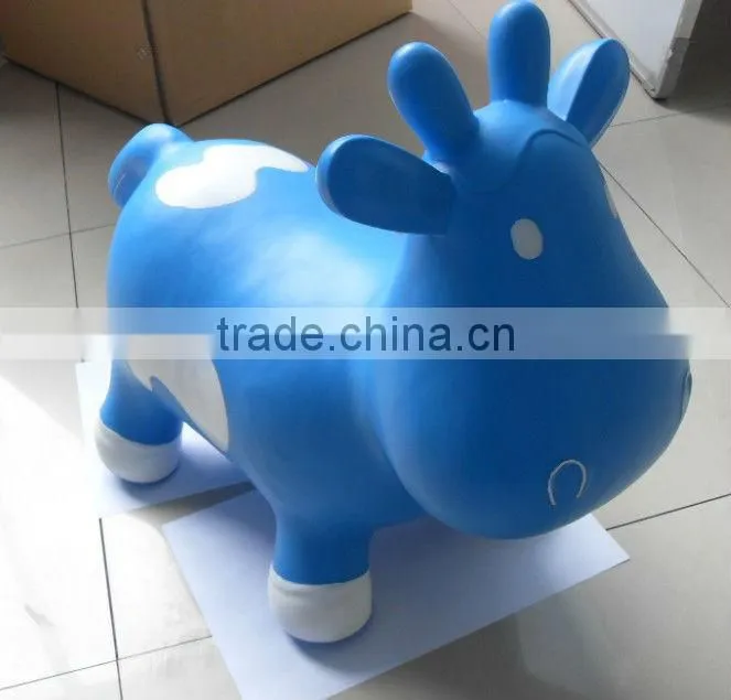 inflatable jumping animal/pvc animal/hopper animals