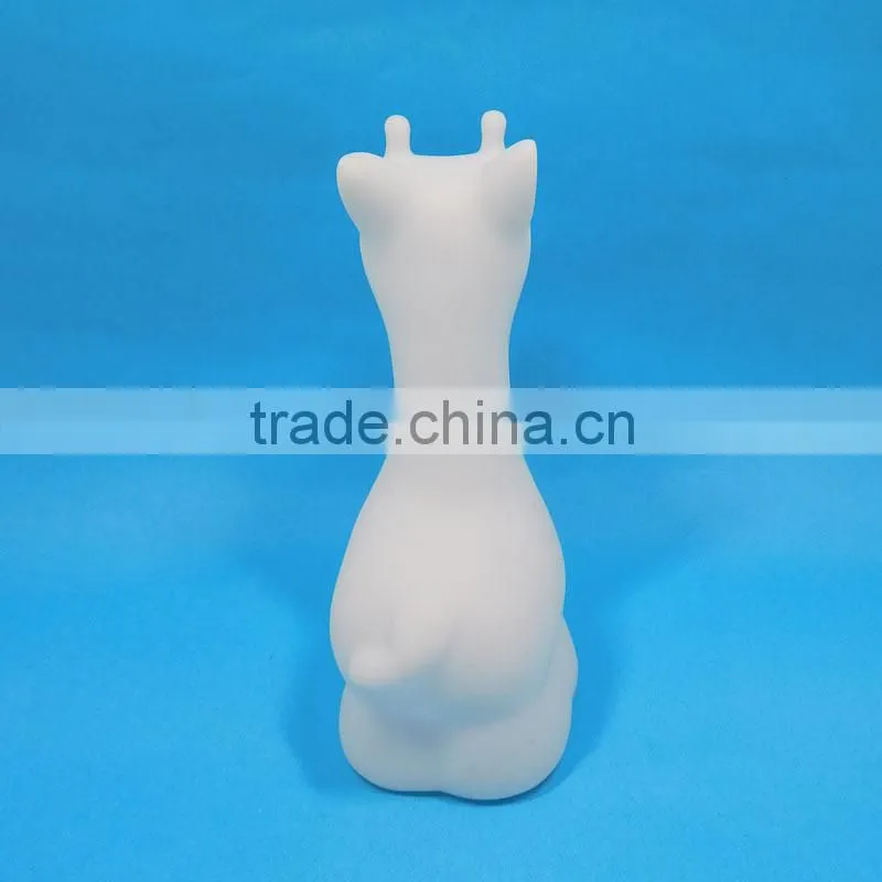New Design Giraffe Roto Casting Led Light Vinyl Toy