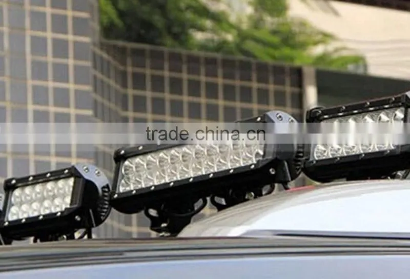 36W 12 LED 2520lm Brightness Aluminum Bracket LED Light Bar Car