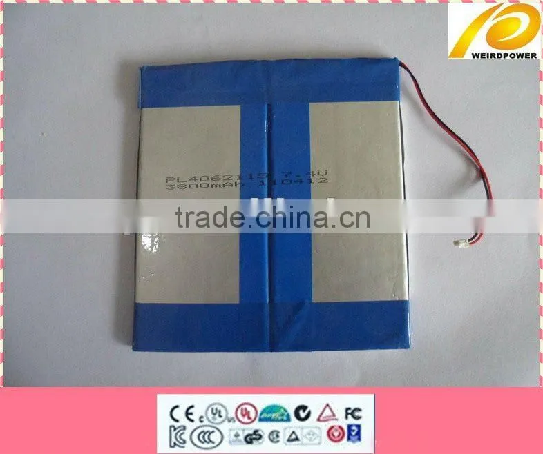 Backup battery for tablet