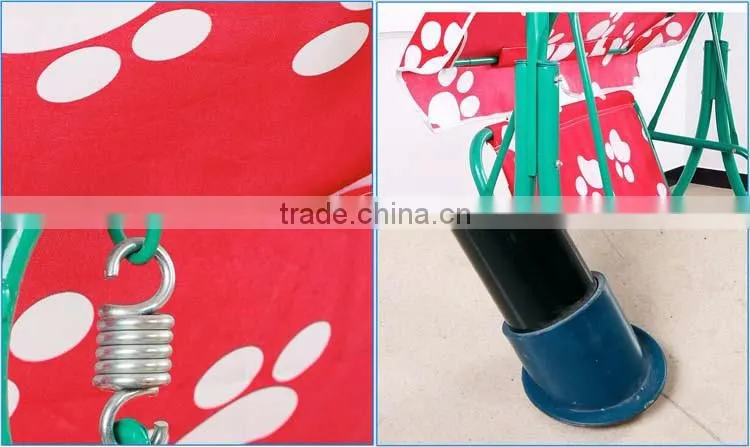 Outdoor Cartoon Lovely Courtyard Terrace Garden Safety Hanging Kid's Patio Baby Swing Chair