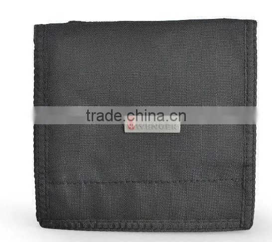 2016 Cheap high quality waterproof polyester wallet with zipper
