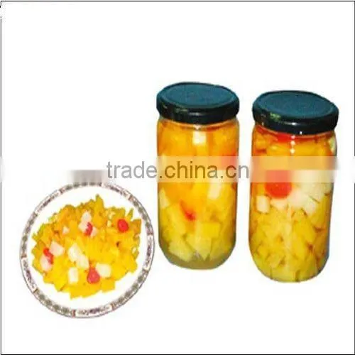 mix fruit in tin
