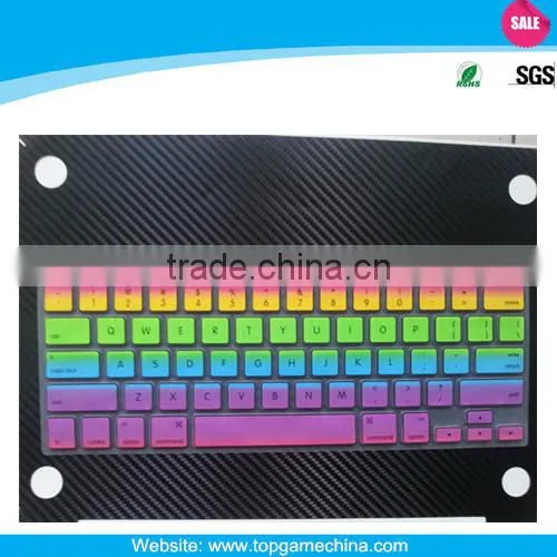 Global cheap online, silicone rubber keyboard protector For Macbook air 13" 15"