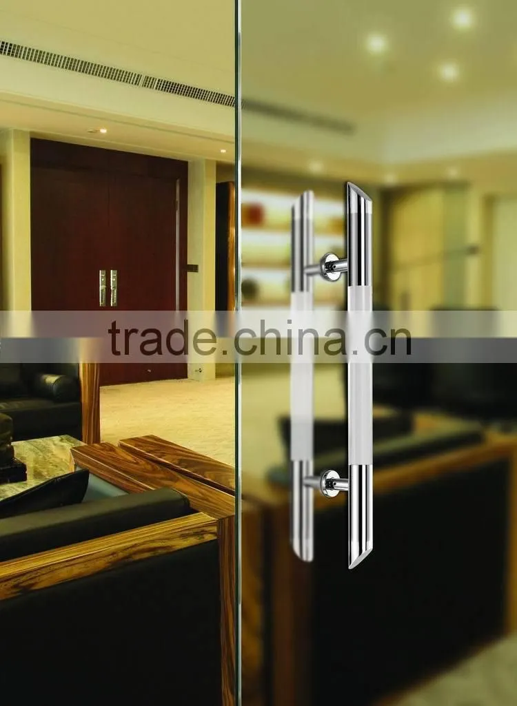 round tube special shape excellent surface stainless steel pull door handle