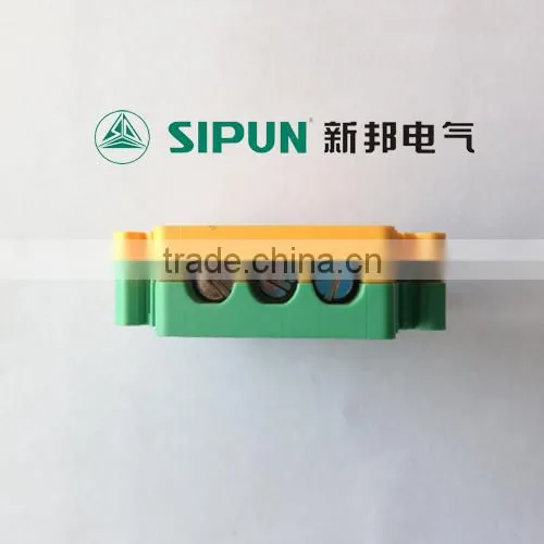 SUK16 grouding din rail screw type terminal block