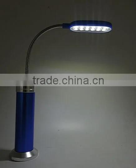 Blue And Camouflage COB Adjustable Book Light With Magnet