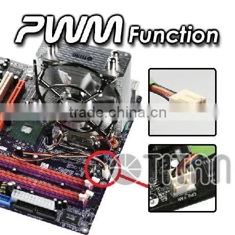 Unique design heat pipe direct contact 2 heat pipe cpu cooler