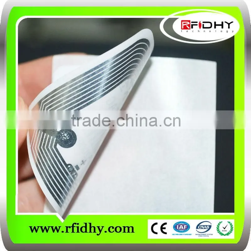 Free samples HF rfid sticker/nfc sticker/transponder 13.56mhz