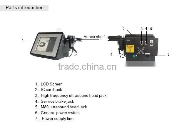 Desktop Ultrasonic Liposuction Equipment Cavitation 8.0