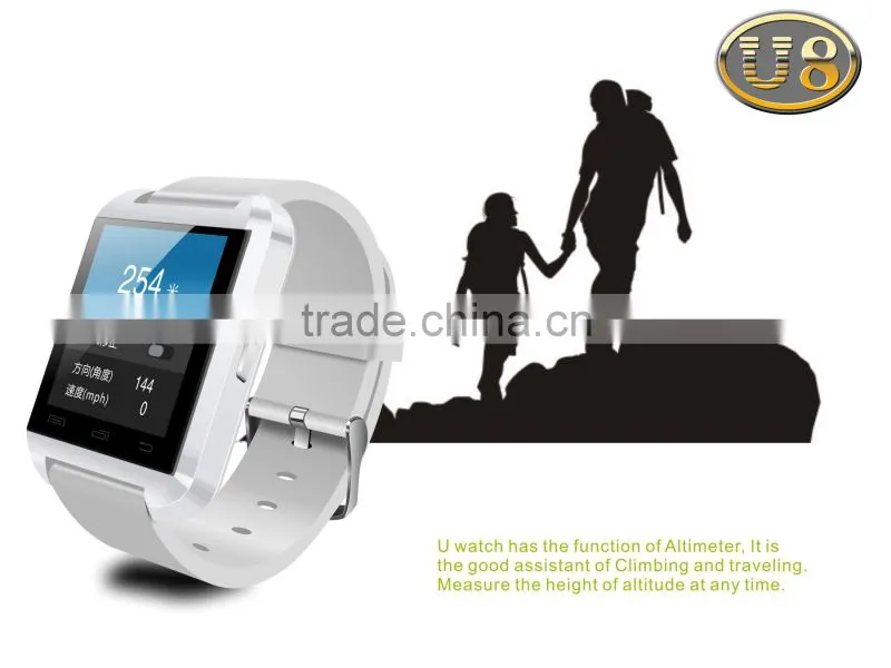 Smart watch bluetooth with altitude meter and passometer