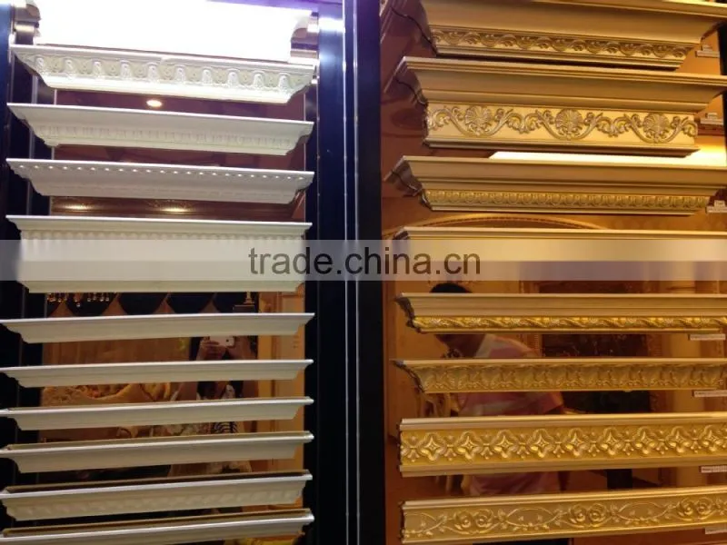 Artistic PU ceiling moulding for home decor