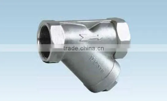 PN40 2" CF8M/CF8 Y-Spring Check Valve C501 Investment Casting