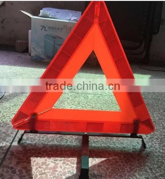 High Visiblity road traffic signs Certification car triangle warning sign