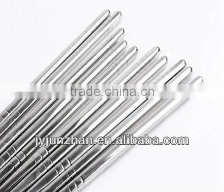 Nice stainless steel chopsticks with mirror polishing and hand polishing and low price