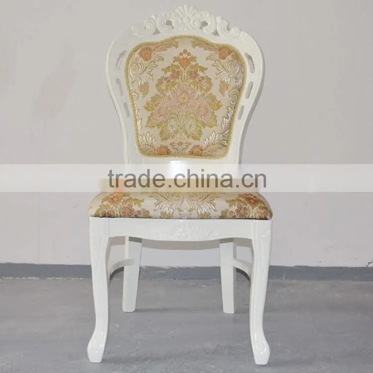 Factory manufacturer comfortable antique hand carved wood chair design