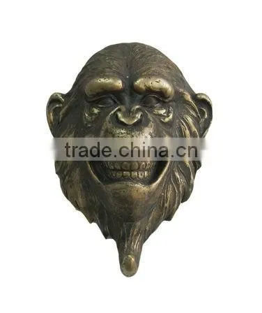 Wall decor resin craft animal figure with hook