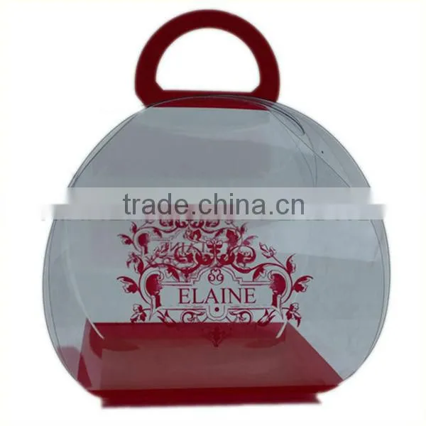 New Clear Cap PVC Gift Hang Box