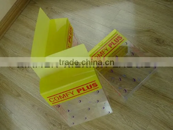 new cheap pvc acetate crystal soap box
