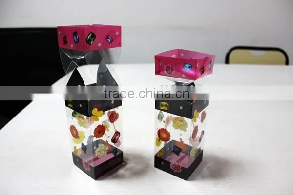 new clear electrical packaging pvc battery box