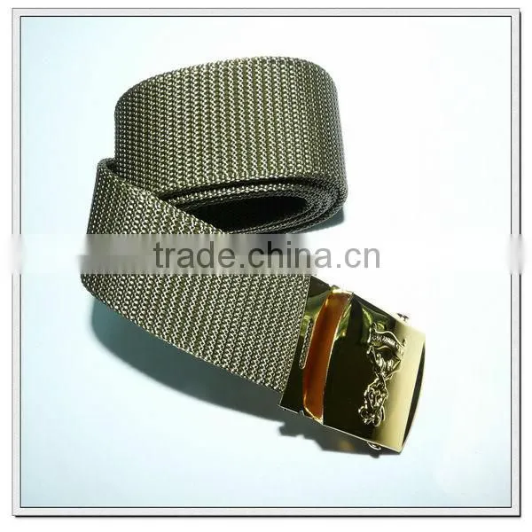 1.5 inch wide nylon army green belt,army waist belt