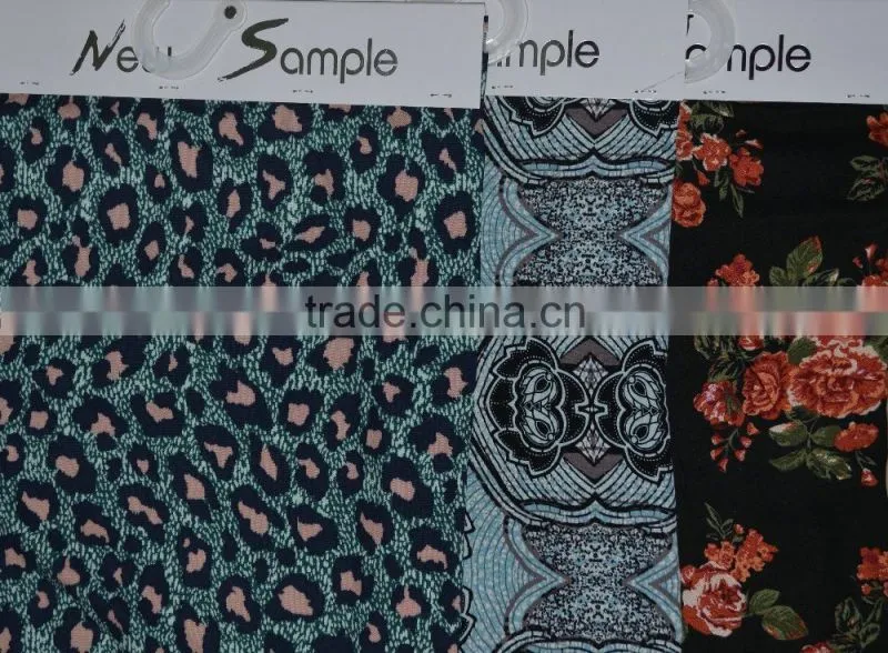 Rayon Viscose high density Print Fujiette Fabric