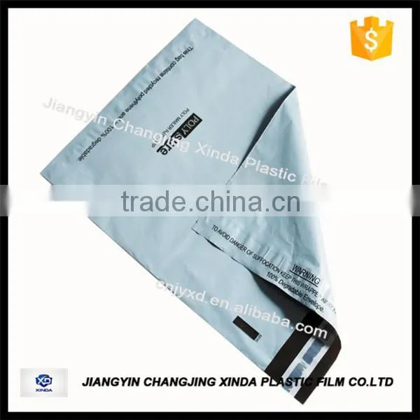 LDPE film printed plastic courier bag