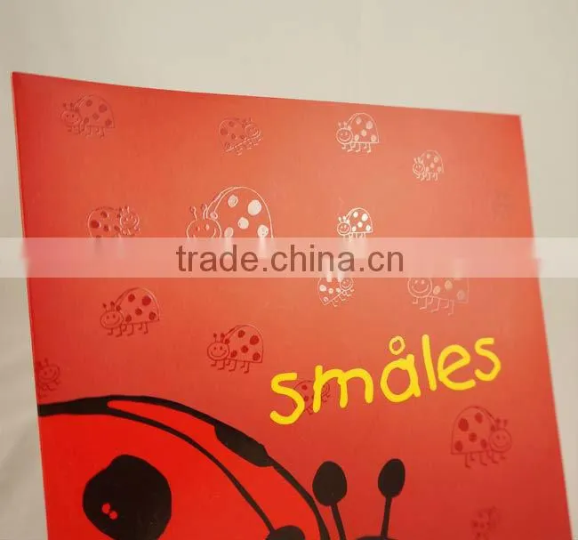 Custom printed paper folders with pocket