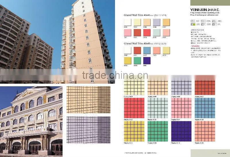 45x45mm building construction material manufacturers for ceramic tile