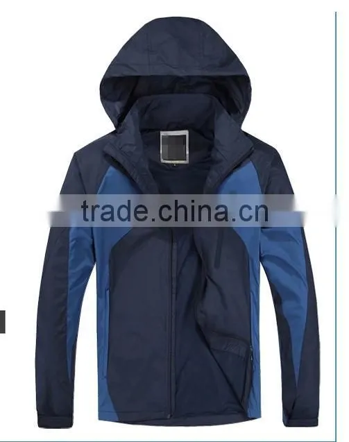Explosion models sport coat male coat couple outdoor weatherproof clothing windbreaker coat matches