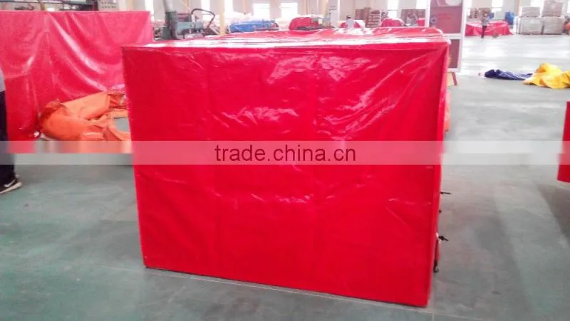 uv resistant waterproof polyester pvc plastic pallet cover manufacturers