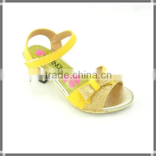 2014 Latest design beautiful fancy girls high heel sandals