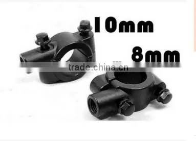 motorcycle mirror and motorcycle mirror clip