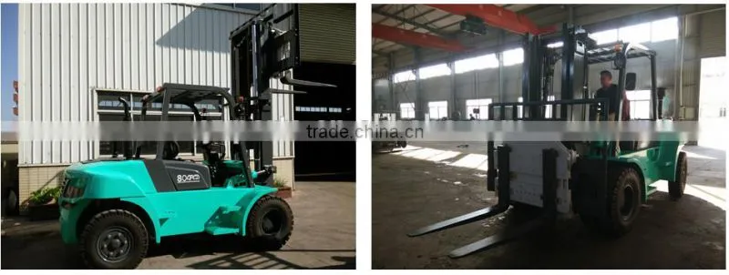 8 Ton Forklift With Rotator