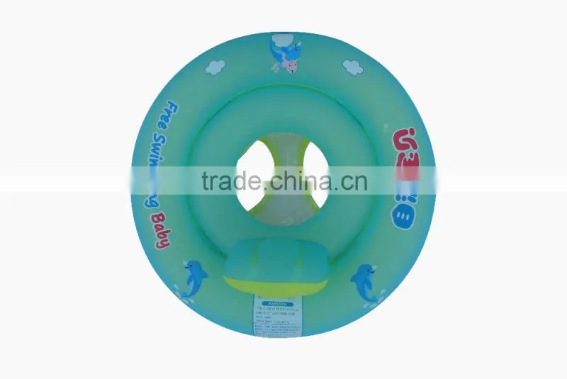 Free Swimming Baby Neck Float Inflatable Baby Bathtub Swim Trainer