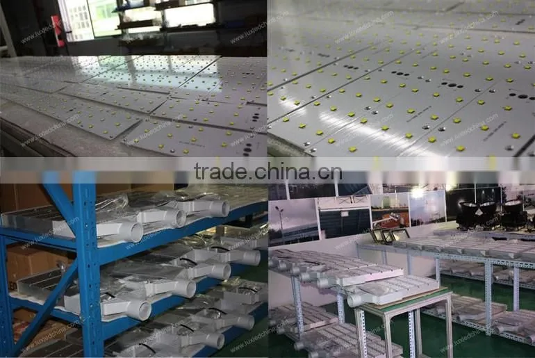 5 years slim design smd chip aluminum 100w led modular street light