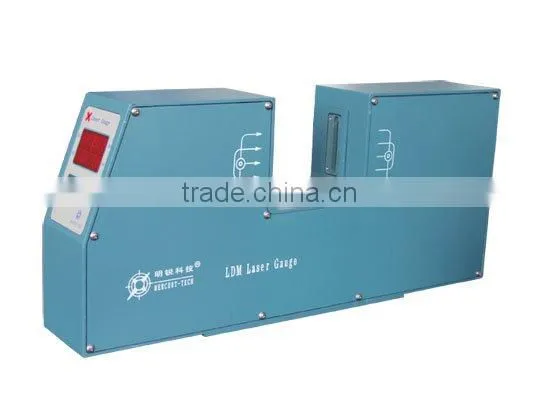 High accuracy laser diameter measurement