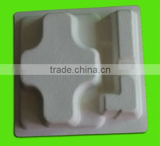 Sugarcane Fibers Biodegradable Hardware Tools Moulded Tray