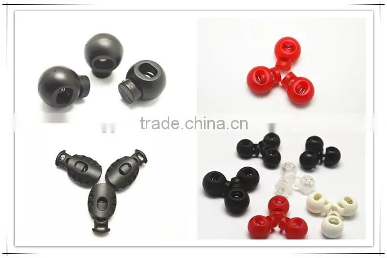 plastic shoe lace locks, cord lock, shoelace with plastic locks