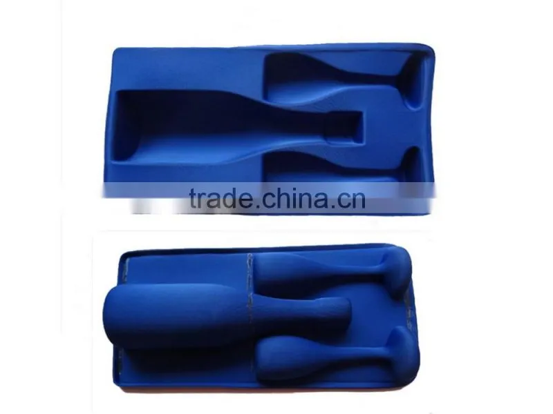 EVA protective wine glasses carrying case