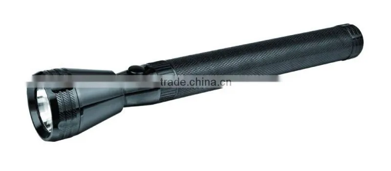 JD-001 D2 LED Aluminium rechargeable high power sanford torch / flashlight black