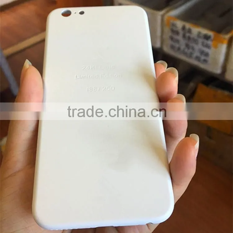 2016 24kt edition matte white housing for iphone 6