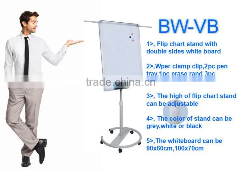 2016 Good sale Mobile Flip chart board