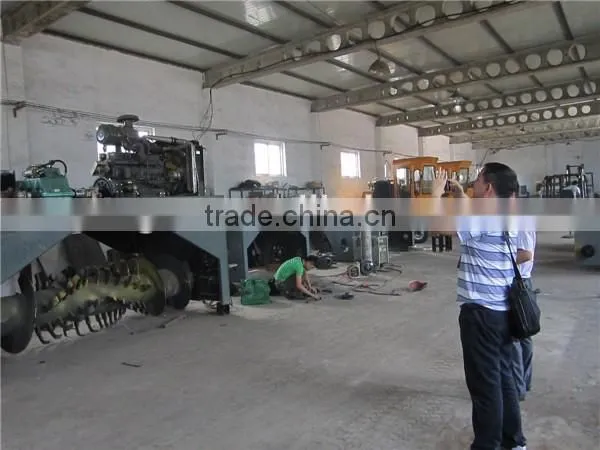 Best experience food waste recycling machine/garden waste processing machine/organic compost machine