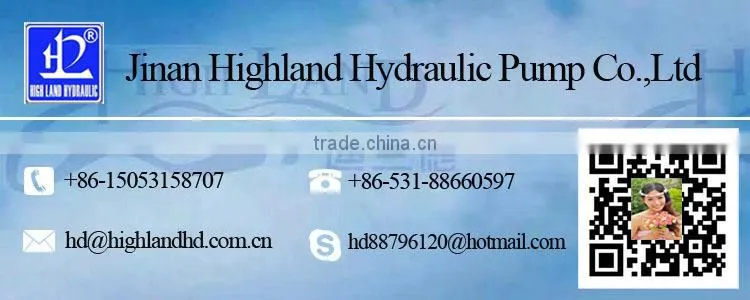 Short delivery time factory price wheel loader hydraulic pump