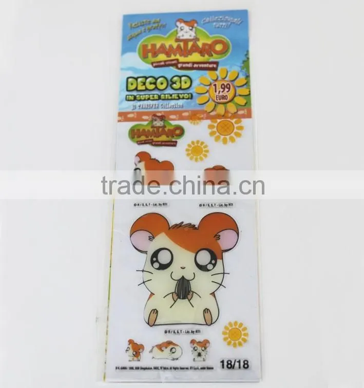DIY Home decoration epoxy sticker,interesting kids gift epoxy resin sticker