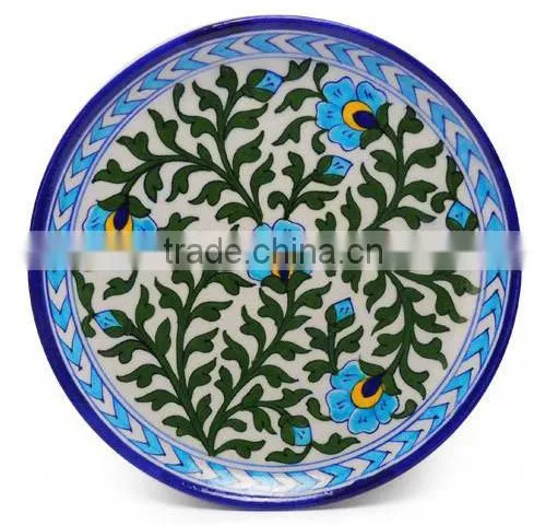 Jaipur Blue Pottery Plates / Dishes